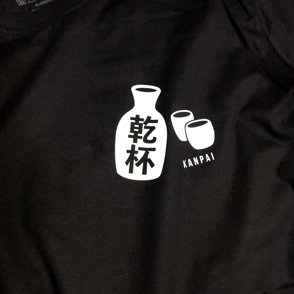 Yabai! (Oh não!) camisa japonesa dos Hiragana